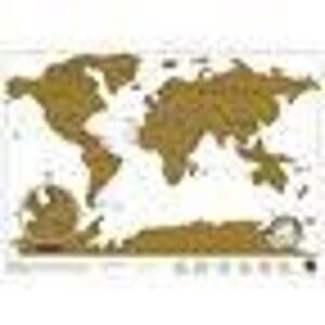 Luckies Travel Edition Scratch Map